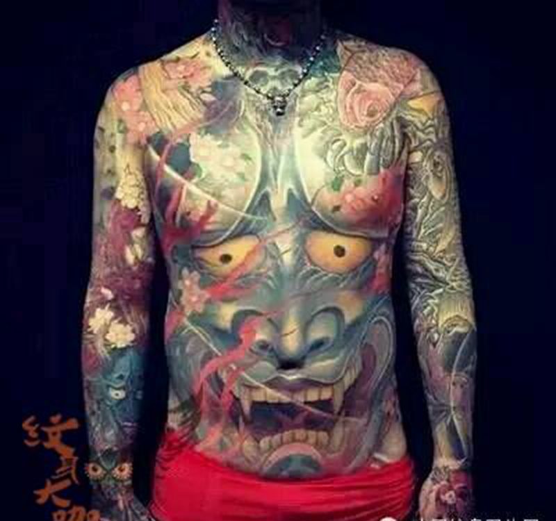 那些般若！纹身图片_