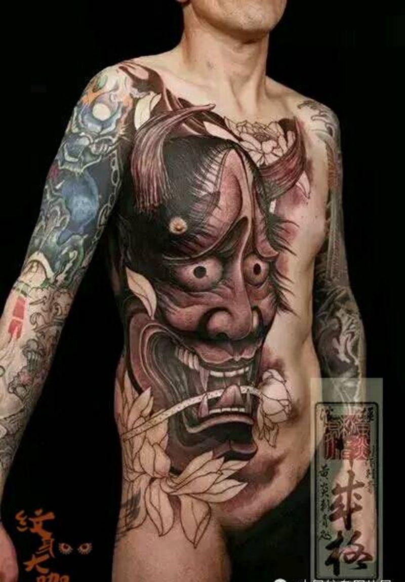 那些般若！纹身图片_