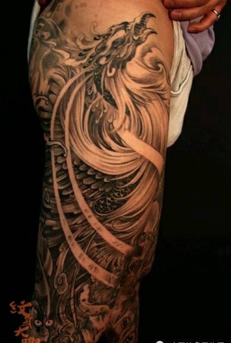 那些凤凰！纹身图片_