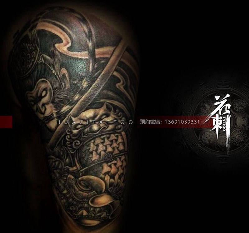 花刺作品！纹身图片_