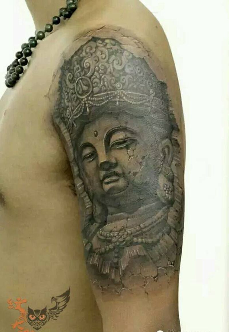 那些佛！纹身图片_