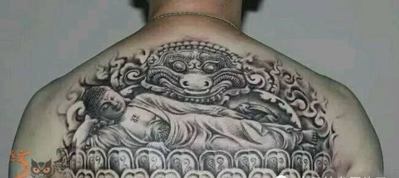 那些佛!纹身图片_