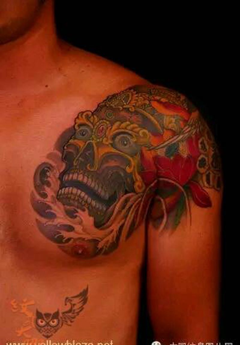 那些嘎巴拉!纹身图片_