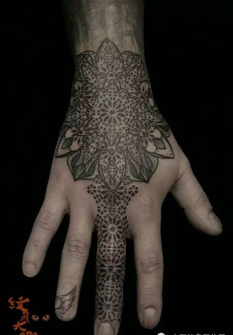 那些点刺！纹身图片_