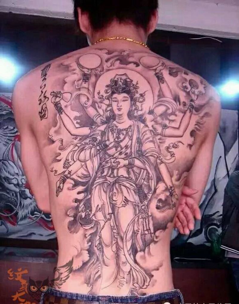 那些佛!纹身图片_
