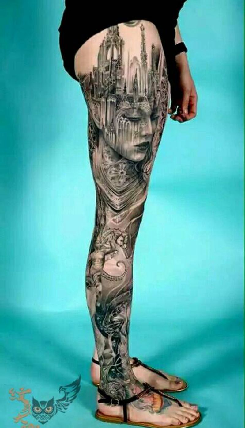 国外精品参考!纹身图片_