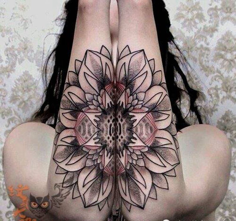 那些点刺！纹身图片_