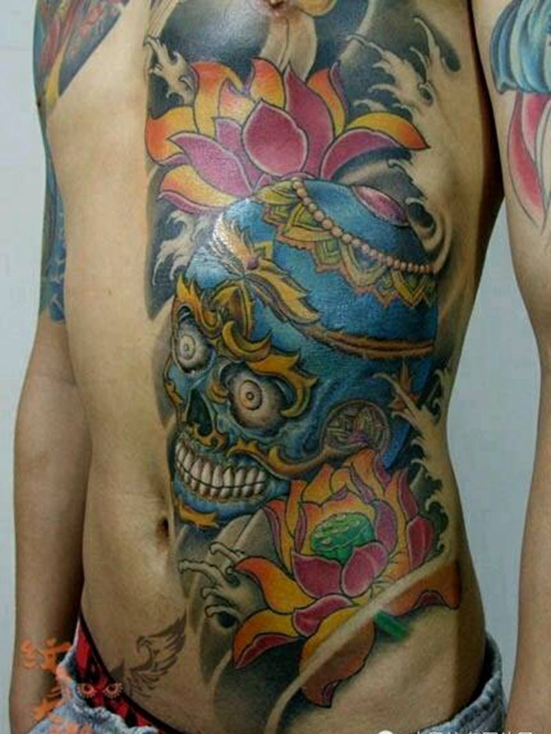 那些嘎巴拉！纹身图片_