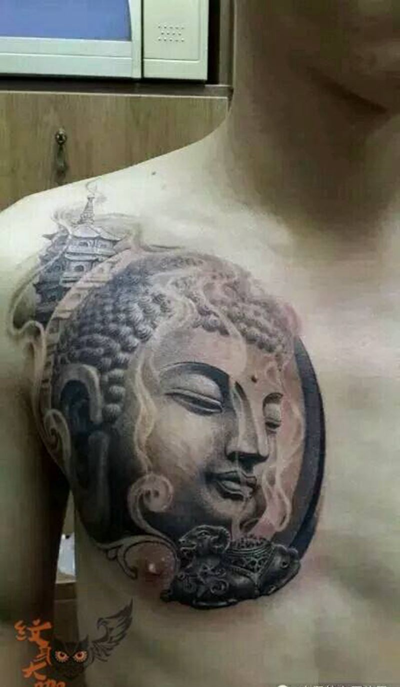 那些佛!纹身图片_