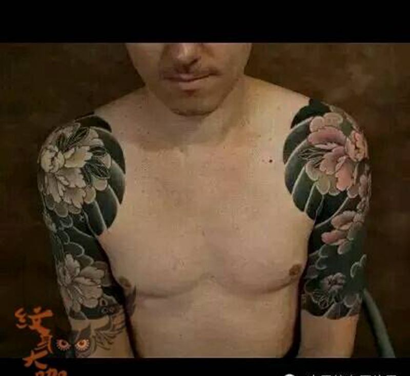 那些老传统!纹身图片_