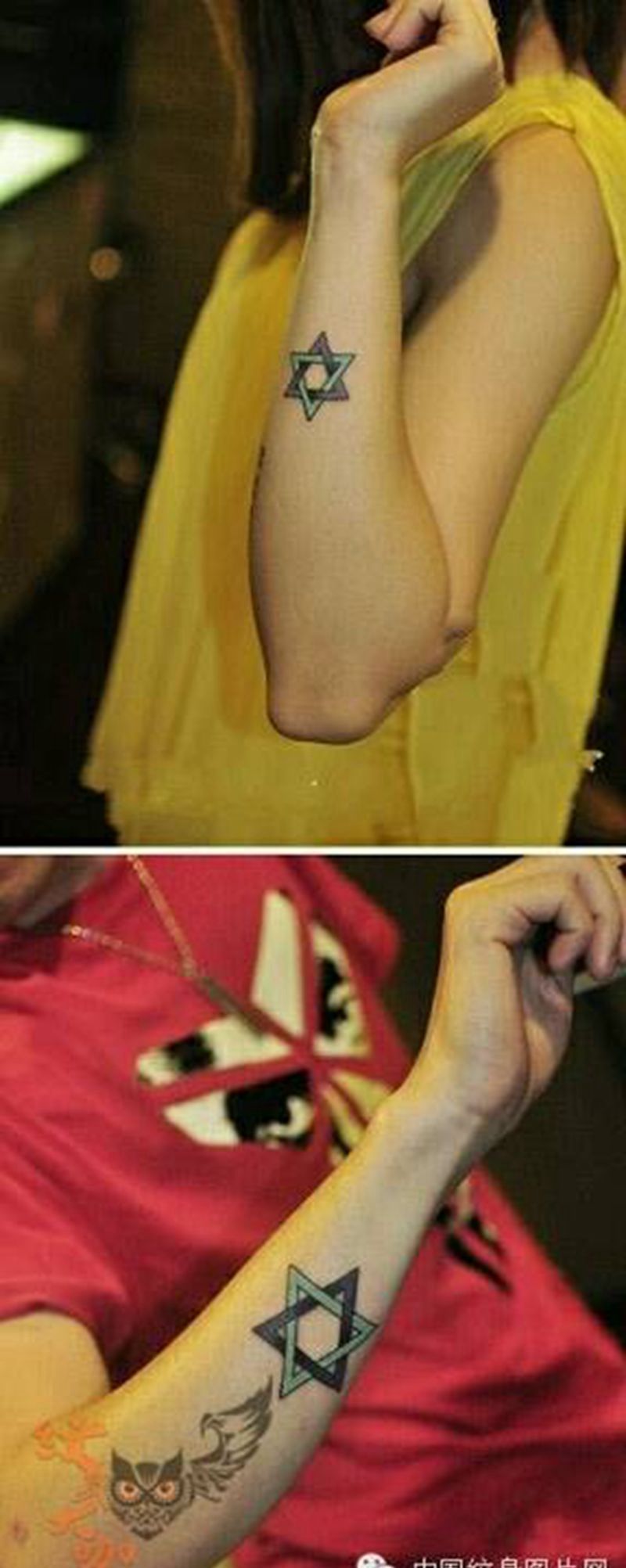 那些情侣!!纹身图片_