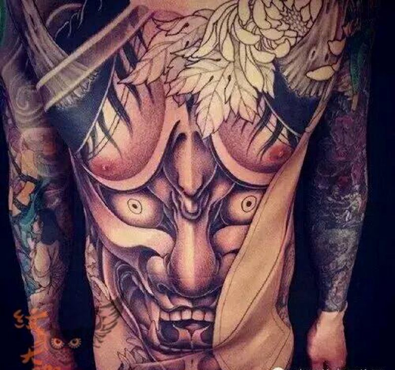 那些般若！纹身图片_