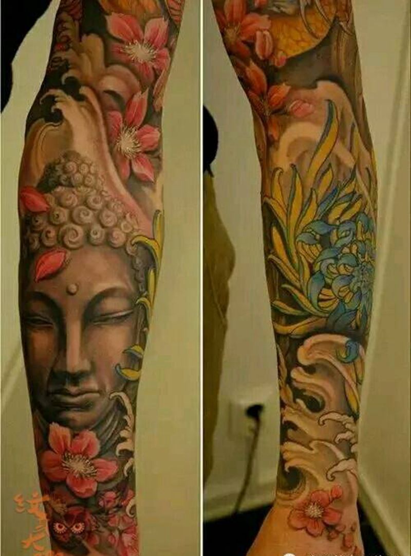 那些佛!纹身图片_