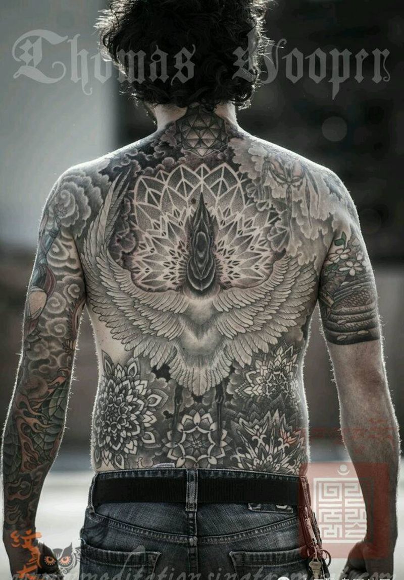 那些点刺！纹身图片_