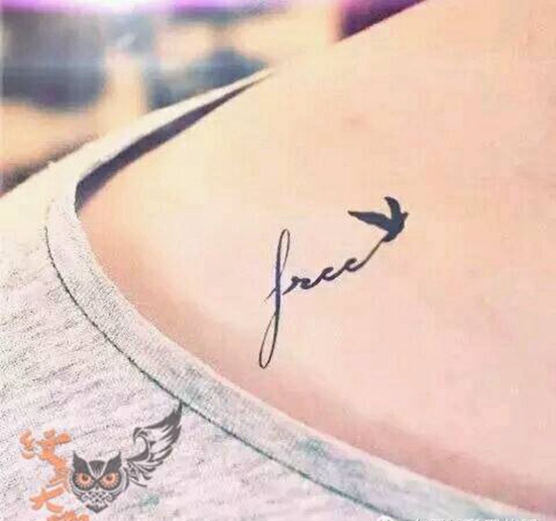 那些小清新！纹身图片_