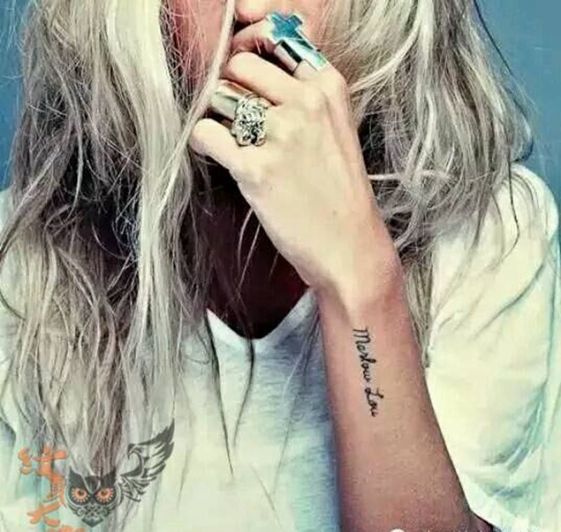 那些小清新！纹身图片_