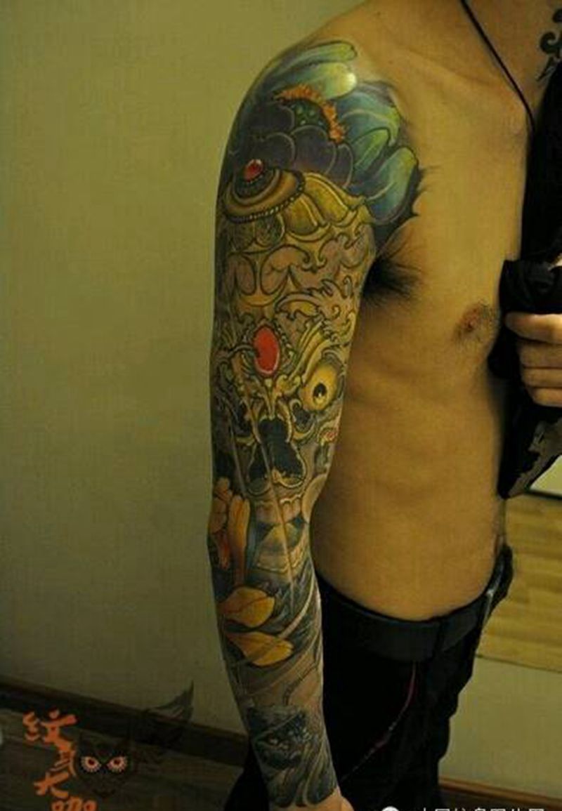 那些嘎巴拉!纹身图片_