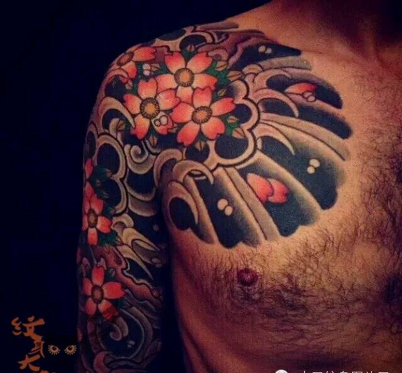 那些牛逼传统!纹身图片_