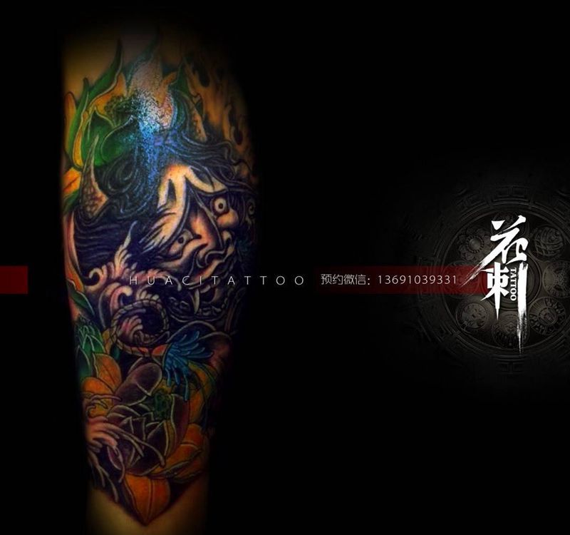 花刺作品！纹身图片_