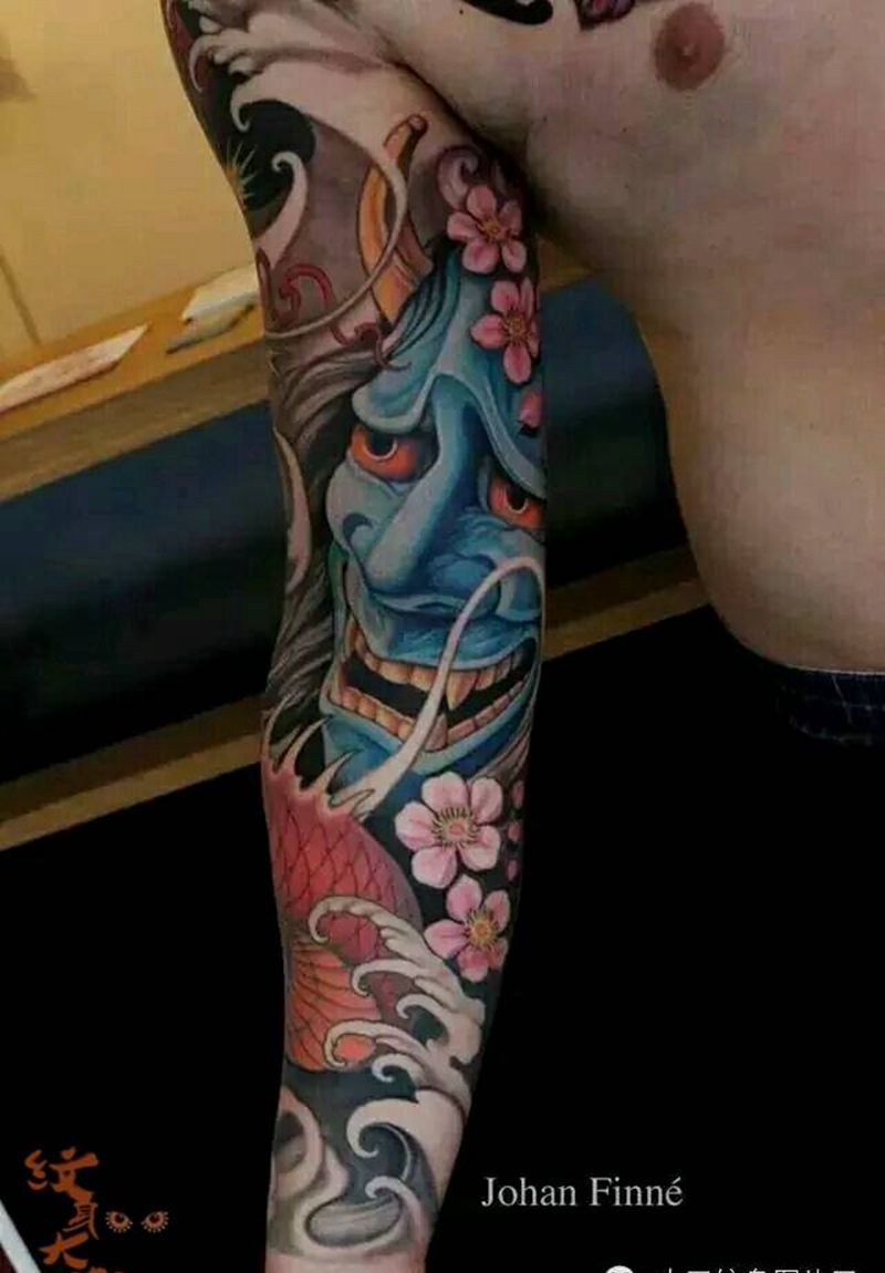 那些般若！纹身图片_