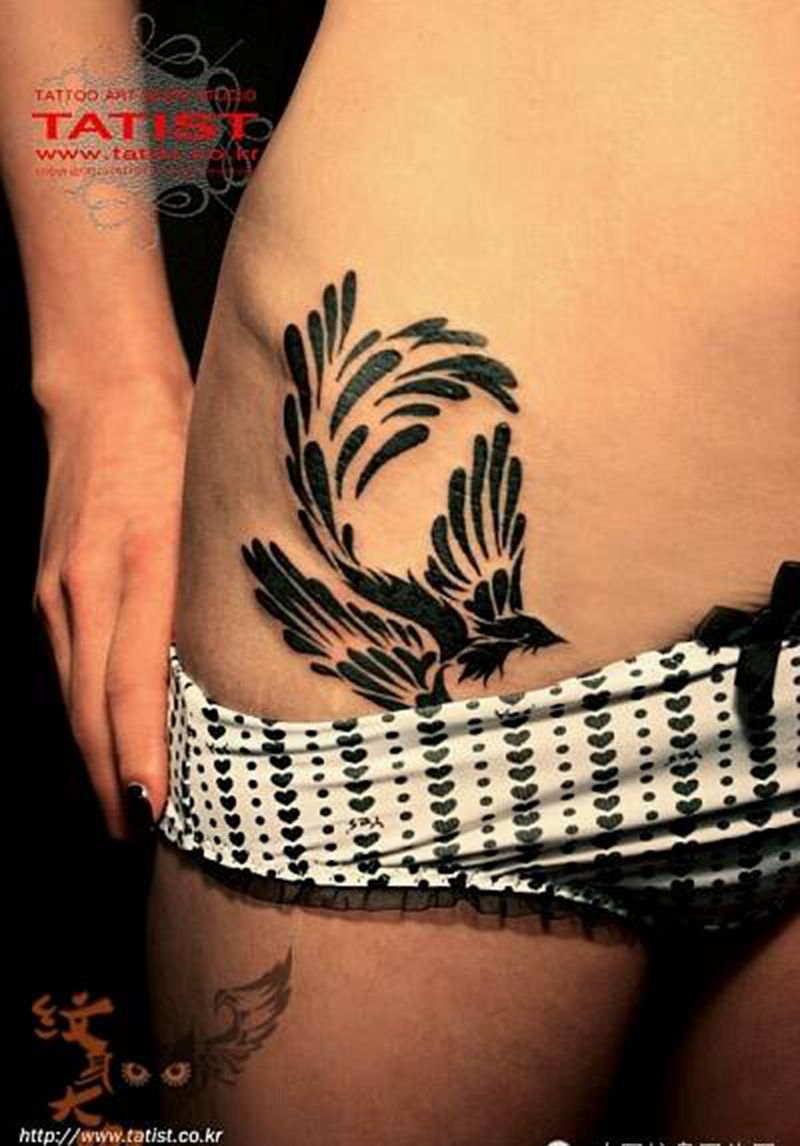 那些凤凰!纹身图片_