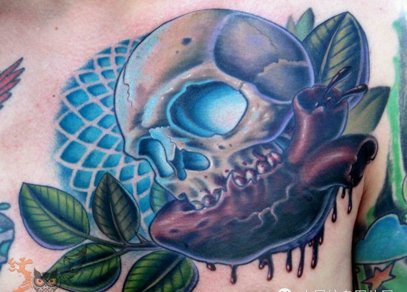 那些骷髅！纹身图片_