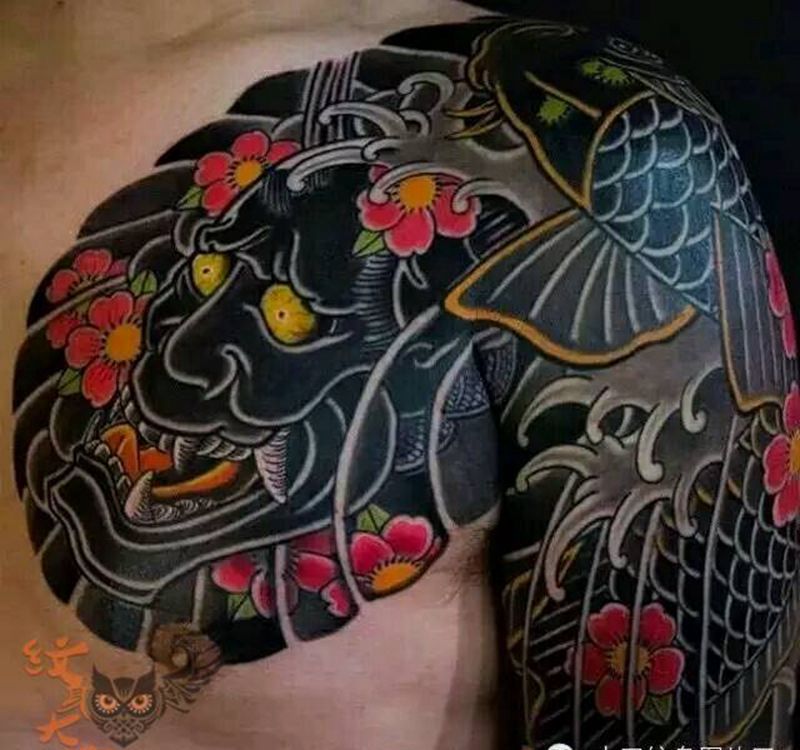 那些牛逼传统!纹身图片_