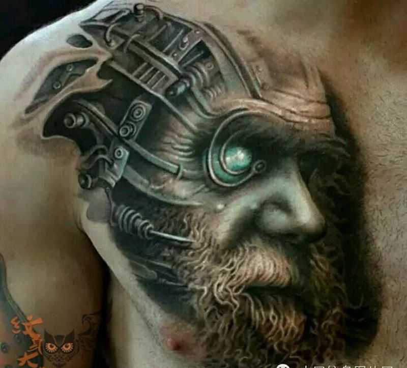 那些写实!纹身图片_