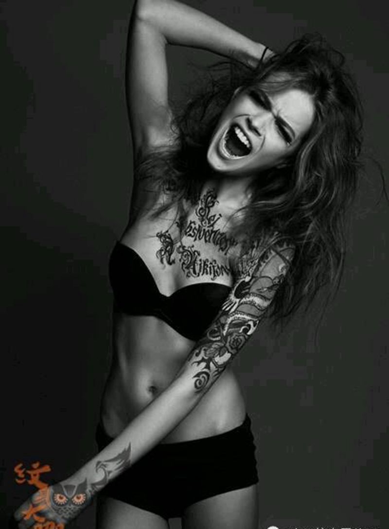 那些性感！纹身图片_