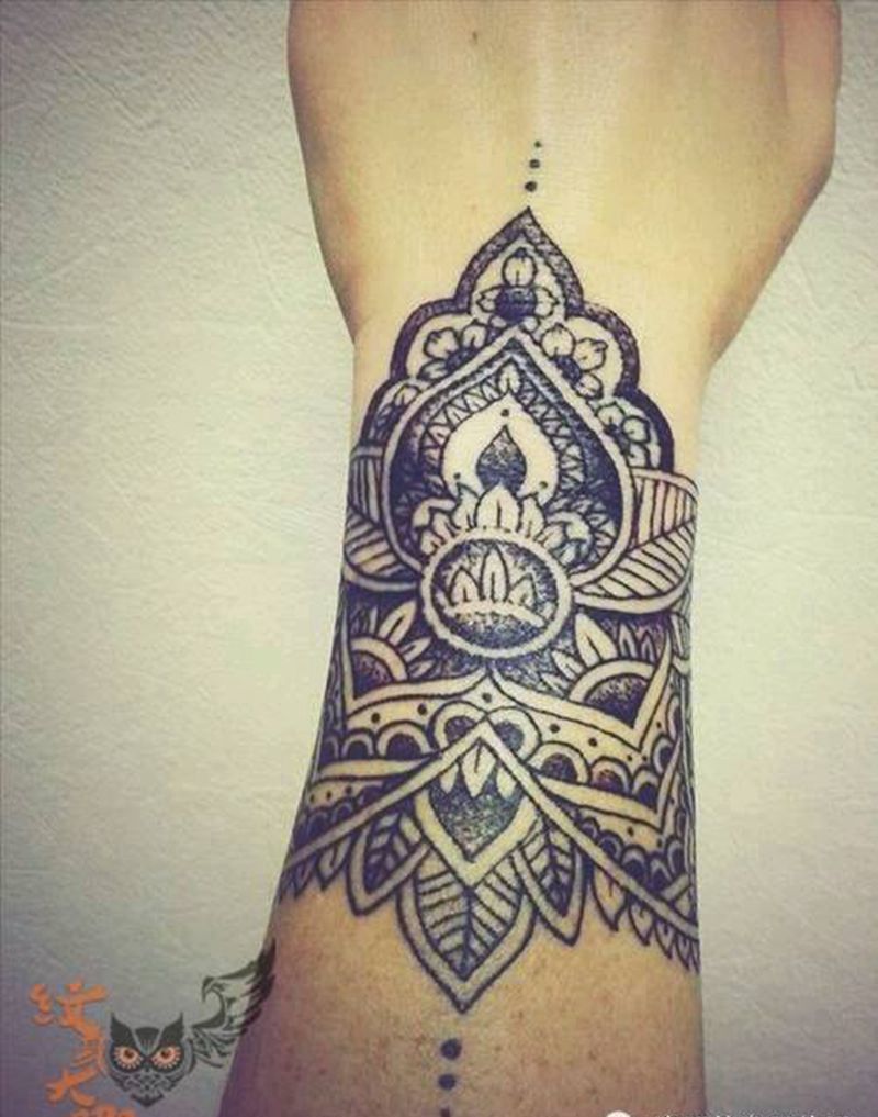 那些点刺！纹身图片_