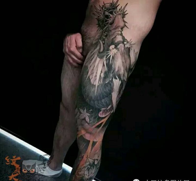 那些牛逼传统!纹身图片_