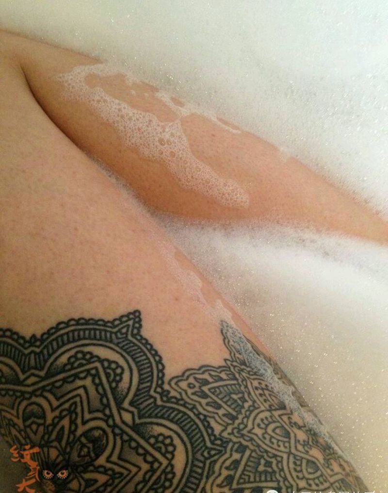 那些点刺！纹身图片_