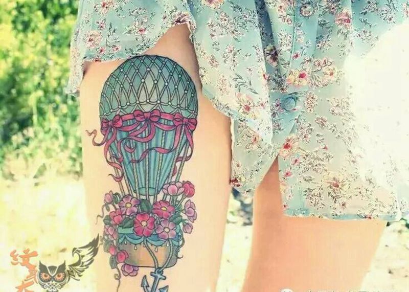 放飞梦想！纹身图片_