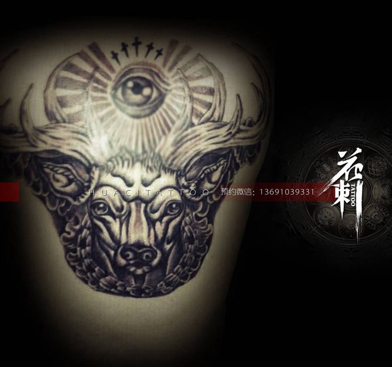 花刺作品!纹身图片_