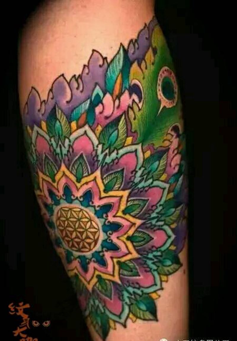 那些花儿!纹身图片_