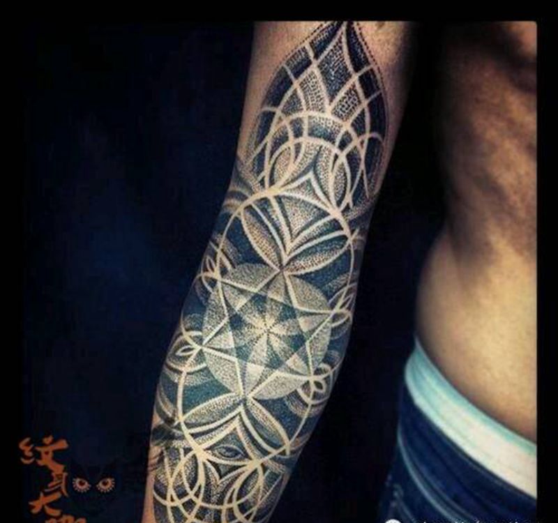 那些点刺！纹身图片_