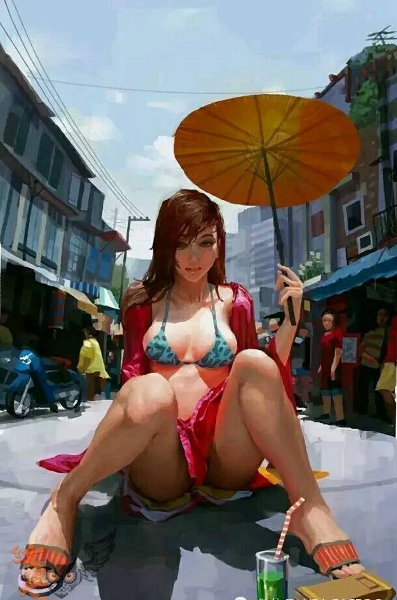 那些性感大妞!纹身图片_