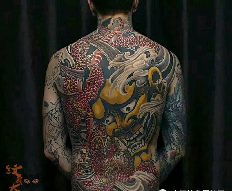 那些般若！纹身图片_