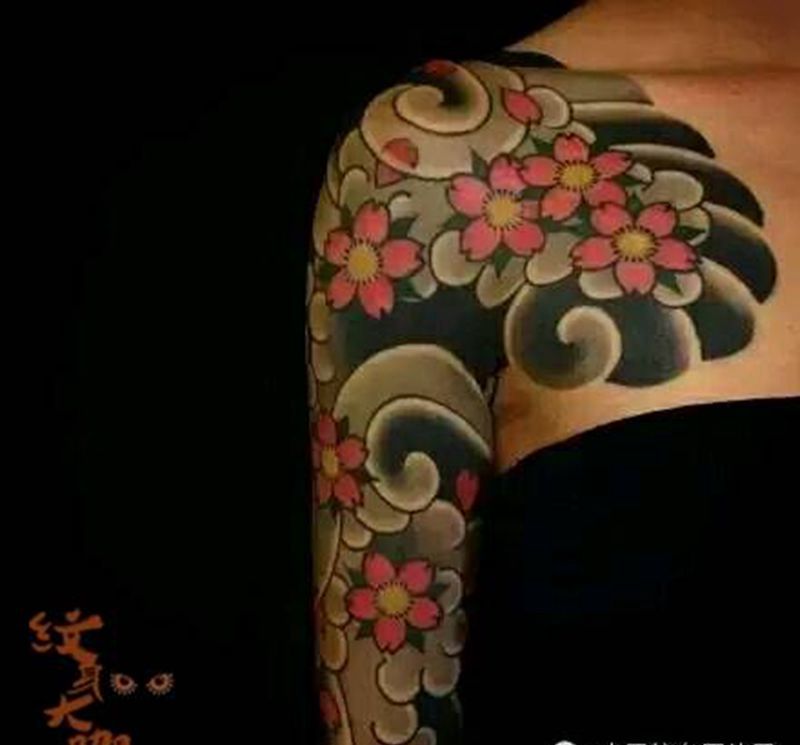 那些老传统!纹身图片_