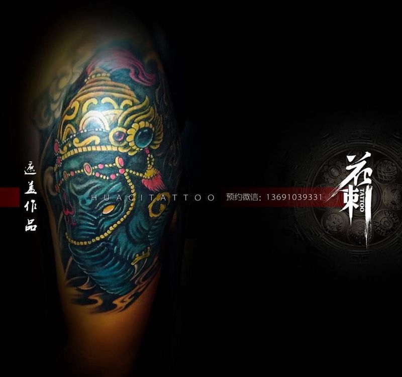 花刺作品！纹身图片_