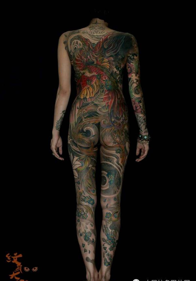 那些凤凰！纹身图片_