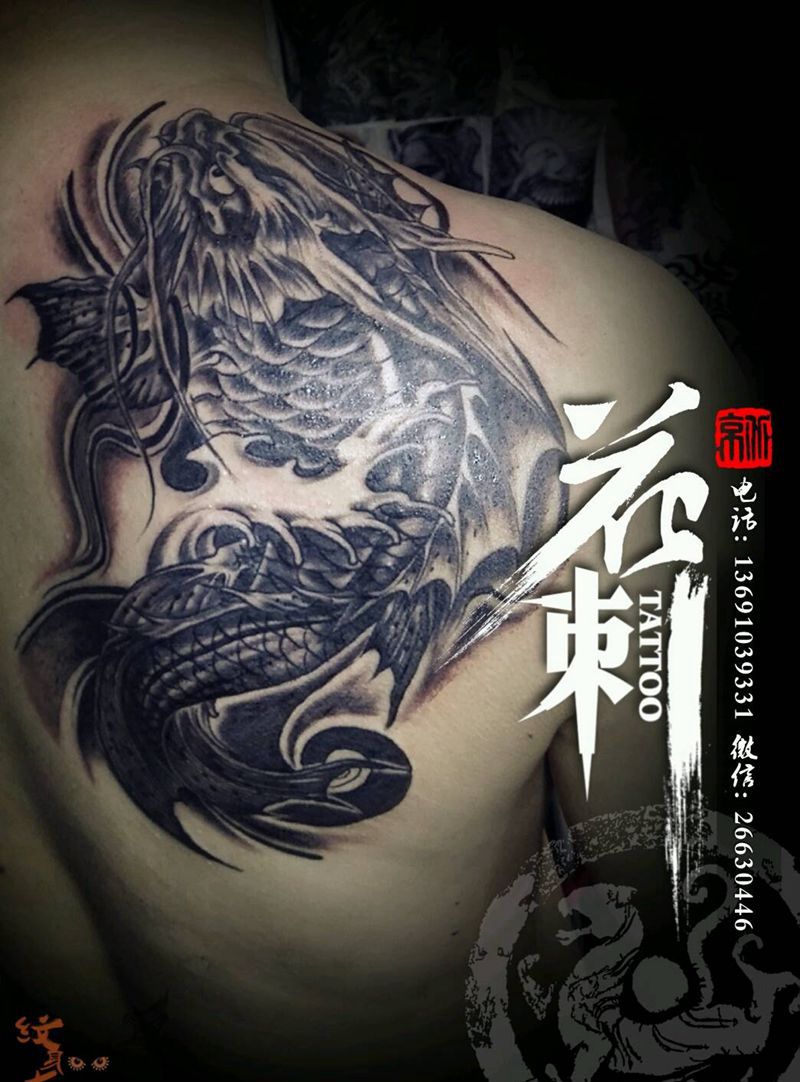 花刺作品！纹身图片_