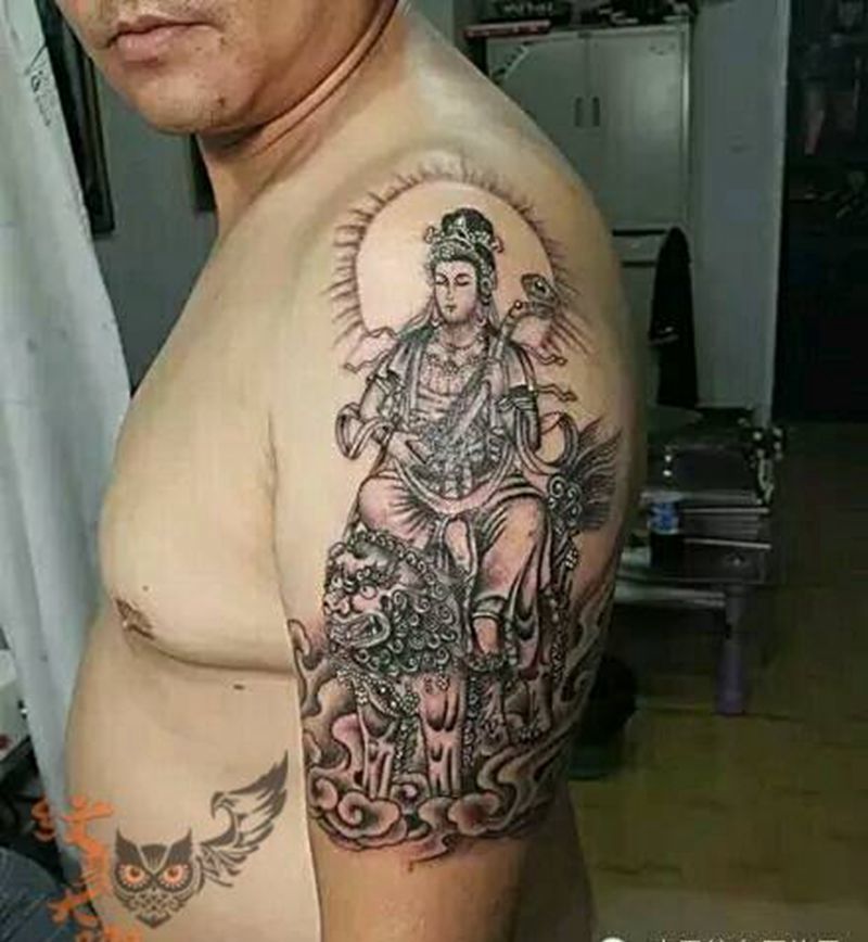 那些佛!纹身图片_