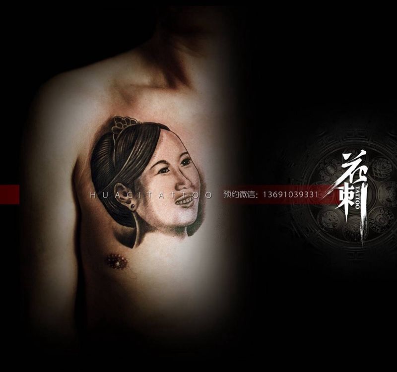 花刺作品！纹身图片_