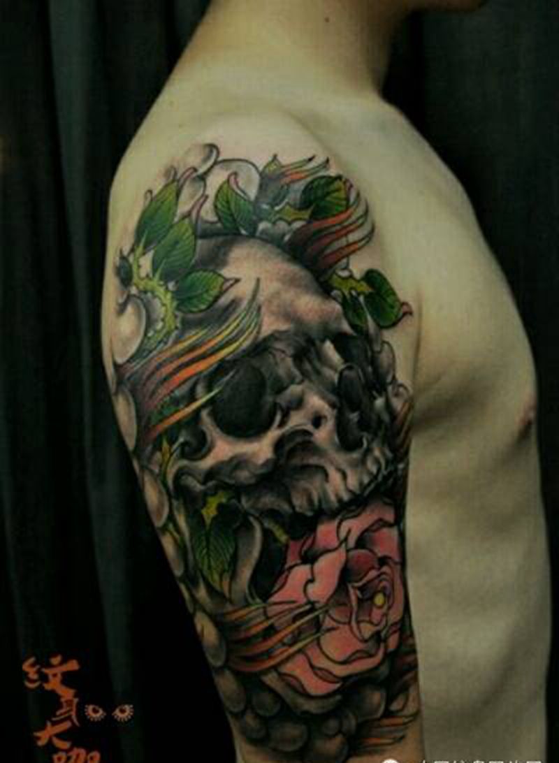 那些骷髅!纹身图片_