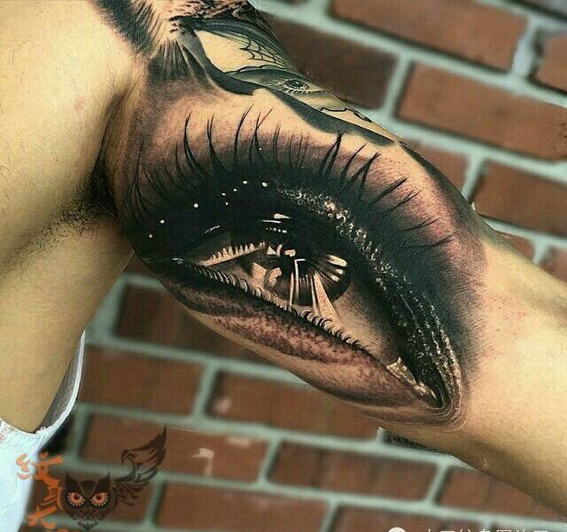 那些写实!纹身图片_