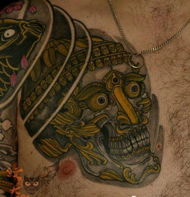 那些嘎巴拉!纹身图片_