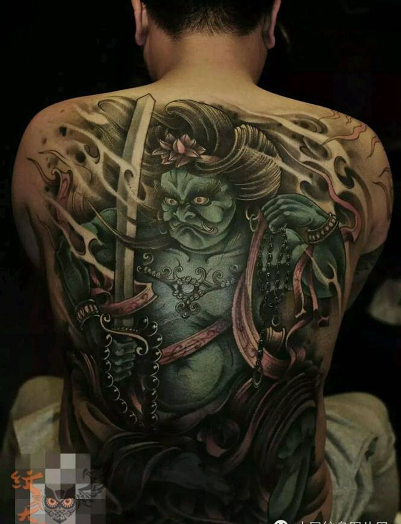 那些佛！纹身图片_