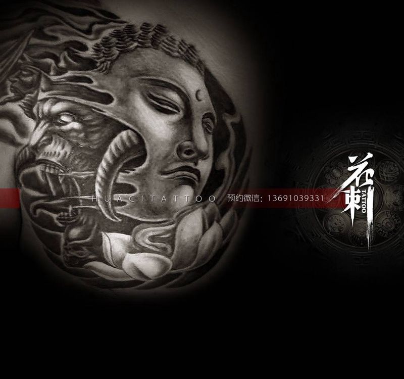 花刺作品！纹身图片_