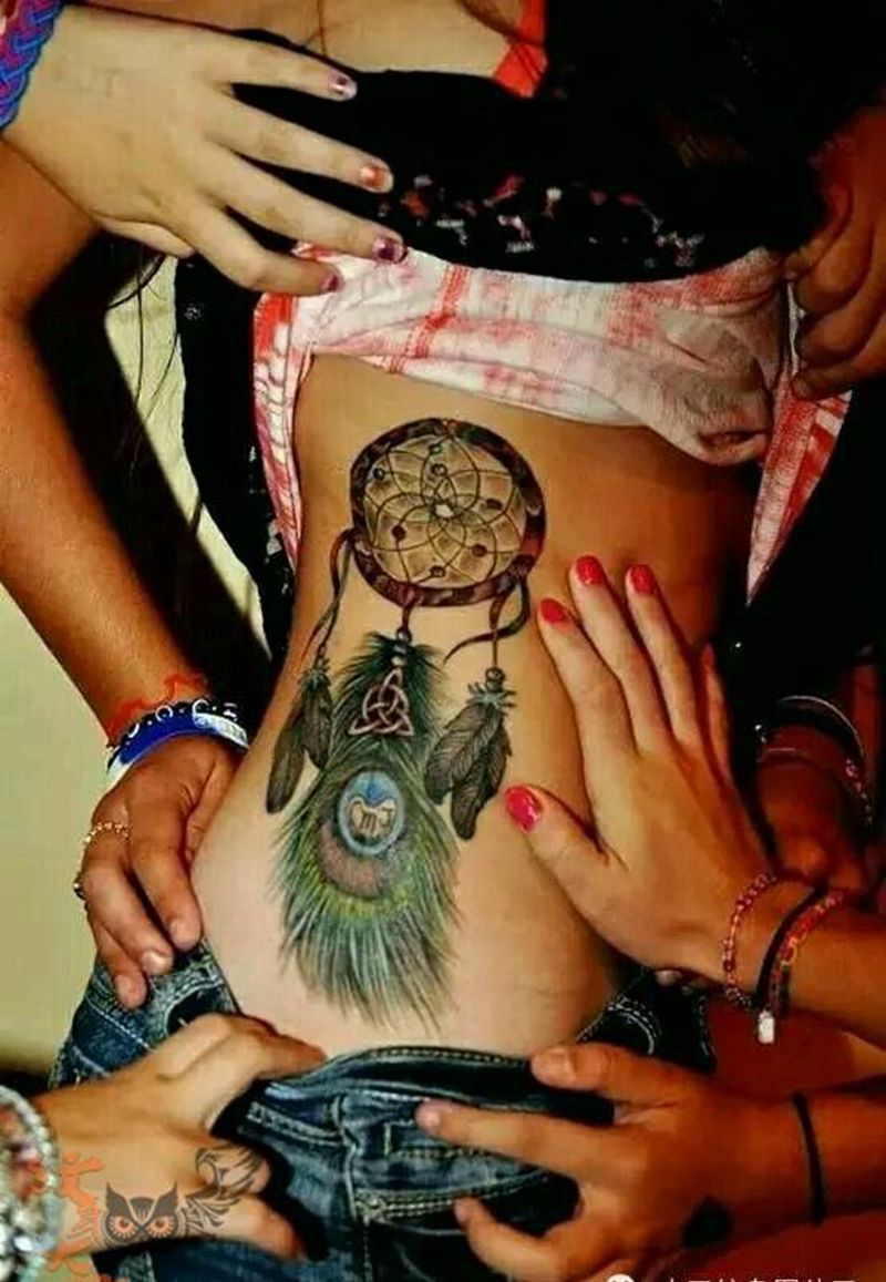 放飞梦想!纹身图片_